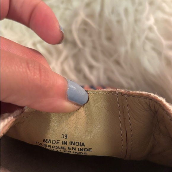 Free People Floral Embroidered Mules - Cream and Multicolor - Picture 2 of 3